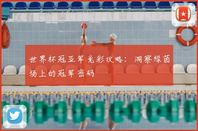 世界杯冠亚军竞彩攻略：洞察绿茵场上的冠军密码